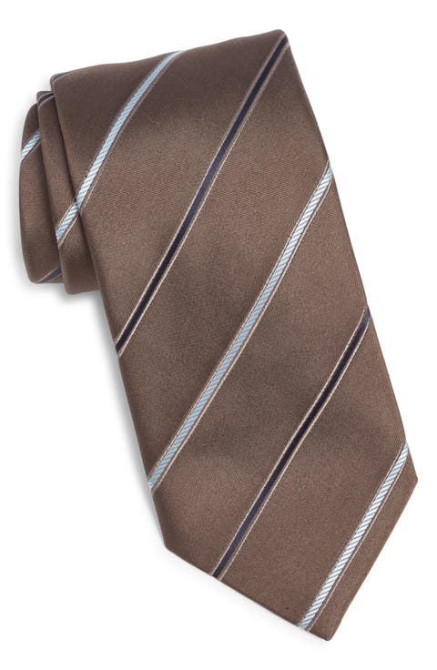Stripe Silk Tie