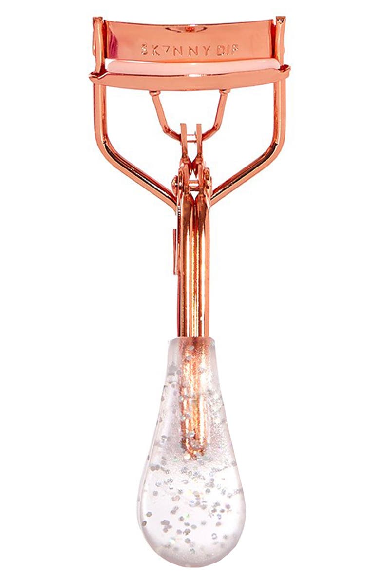 Skinnydip Rose Gold Eyelash Curler, Main, color, 