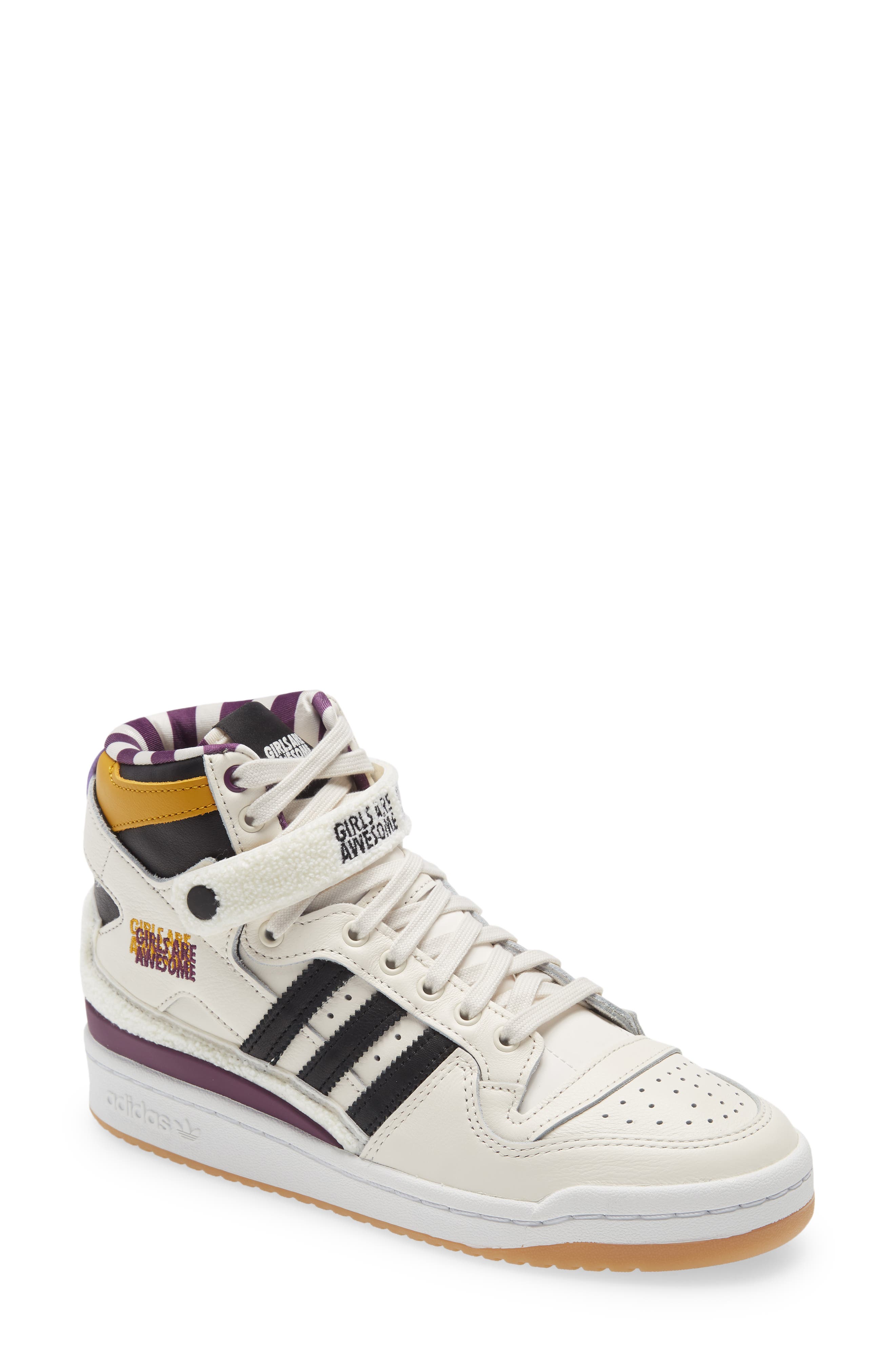 adidas Forum 84 Hi x Girls Are Awesome Sneaker, Main, color, 
