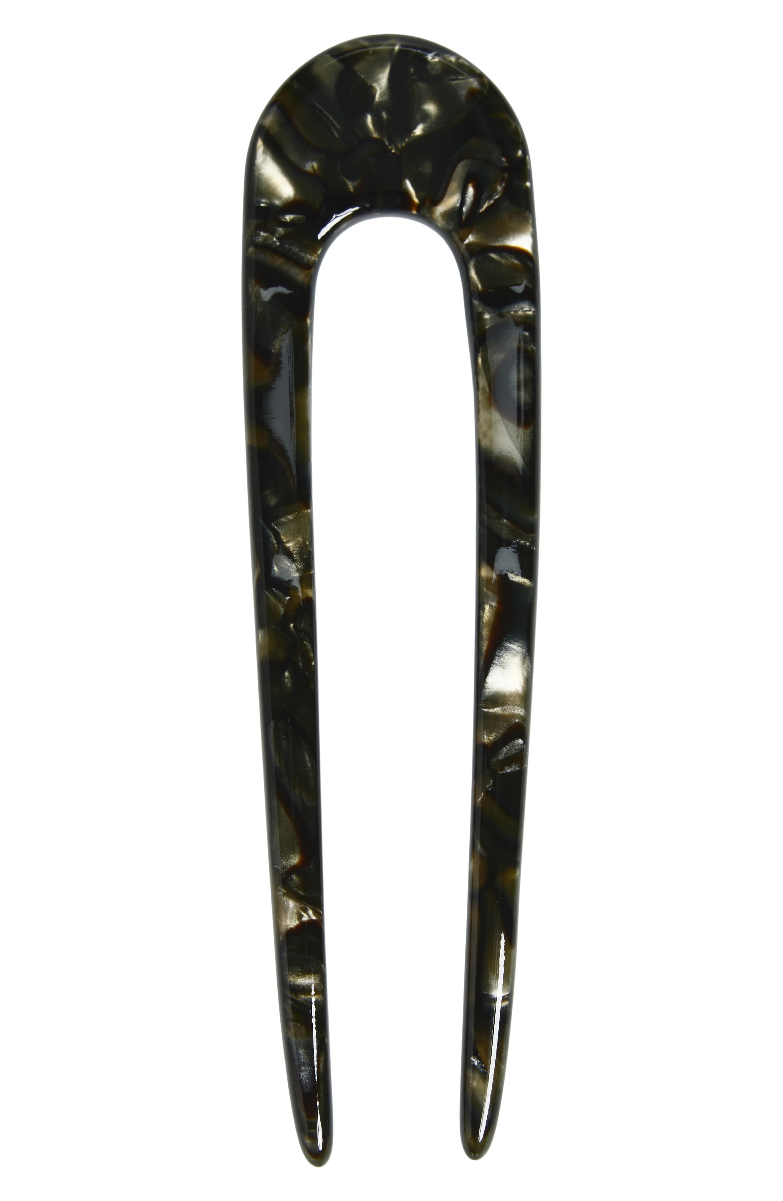 MACHETE French Hair Pin in Midnight Horn 