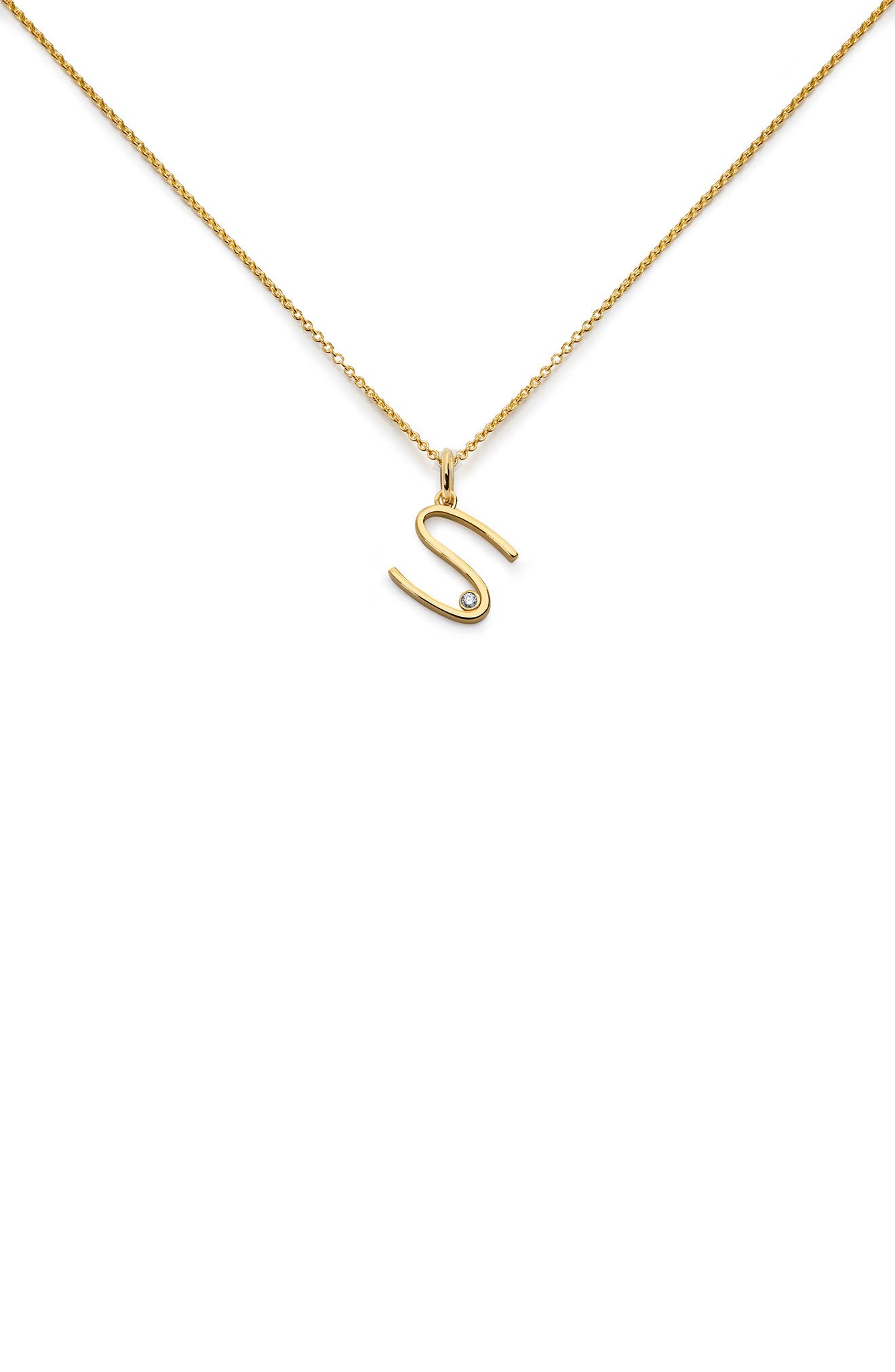 18K GOLD VERMEIL - S