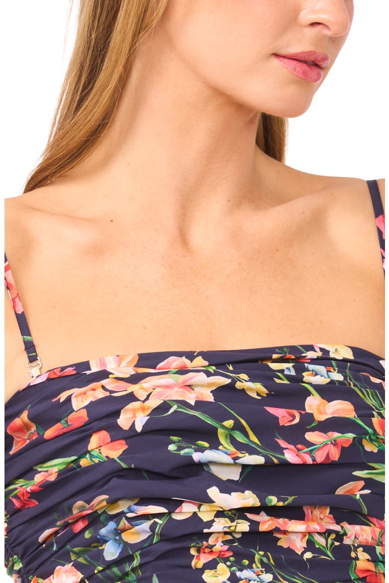 Nara Floral Maxi Dress, Alternate, color, EMERALD BERRY
