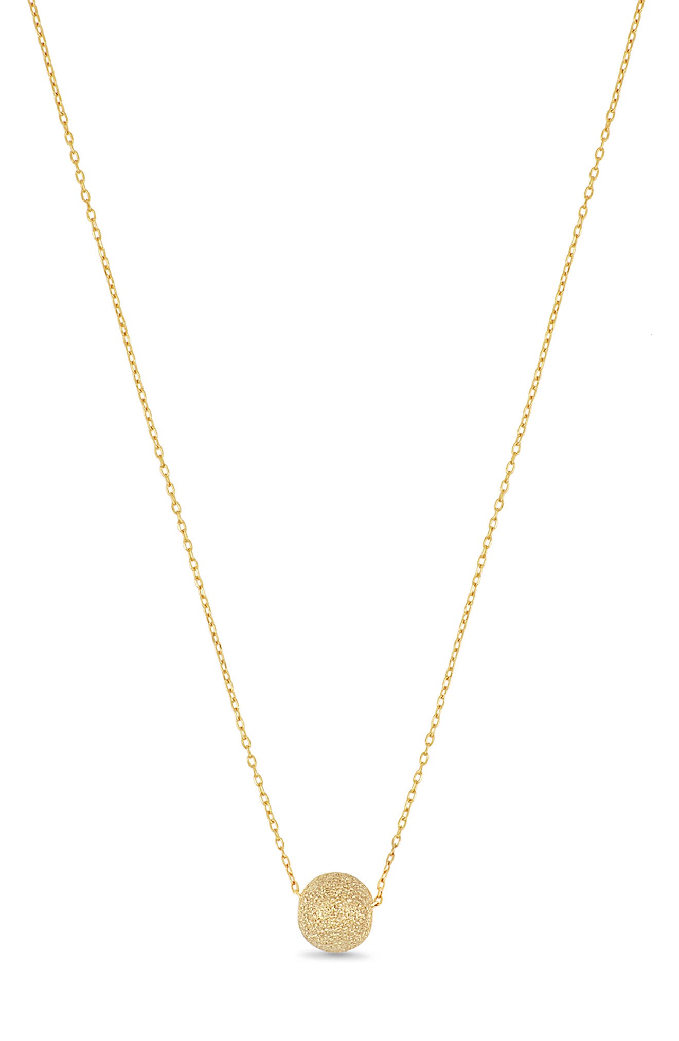 Bony Levy 14K Yellow Gold Ball Pendant Necklace