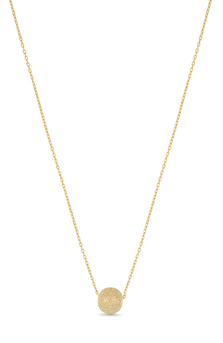 Bony Levy 14K Yellow Gold Ball Pendant Necklace, Main, color, 14K Yellow Gold