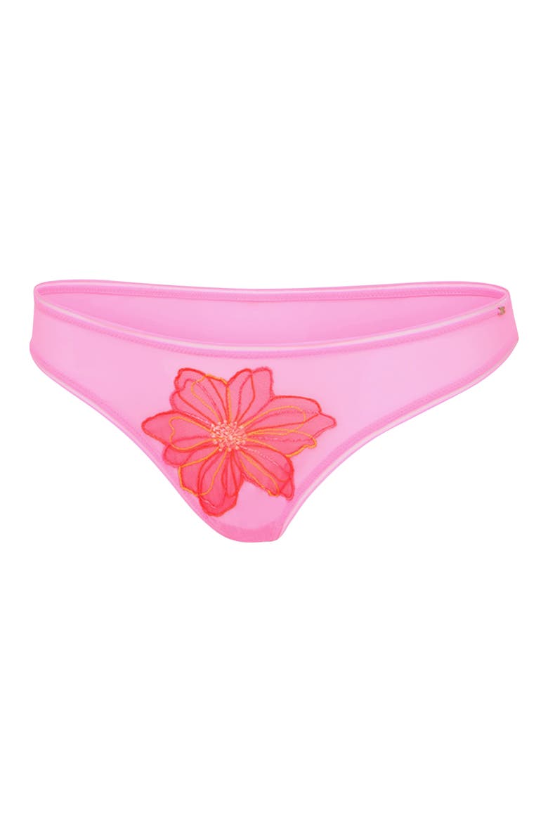 Garden Nouveau Thong, Alternate, color, HYDRO-PINK