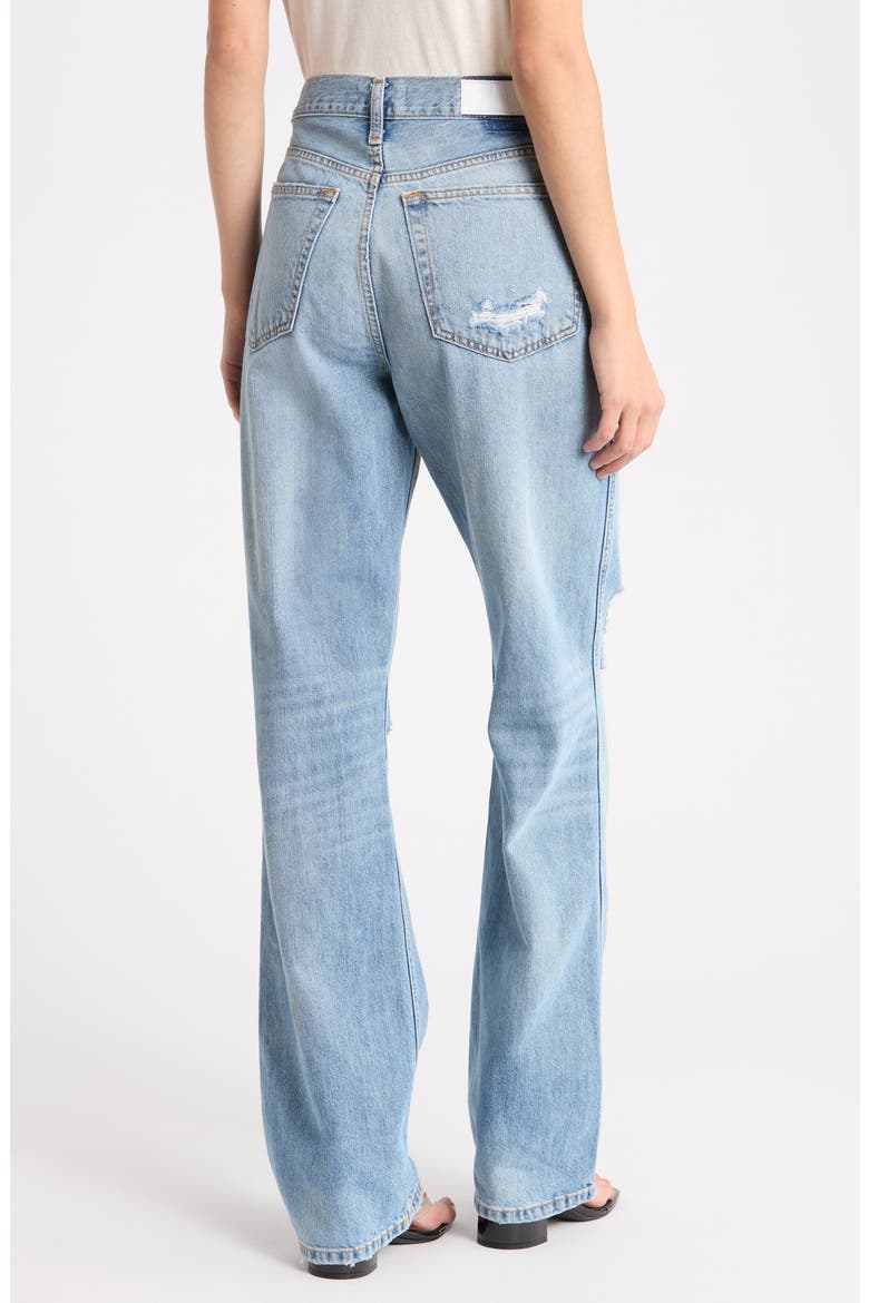 90s High Rise Distressed Loose Fit Jeans, Alternate, color, BREAKER BLUE