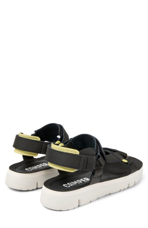 Camper Oruga Sandal In Black