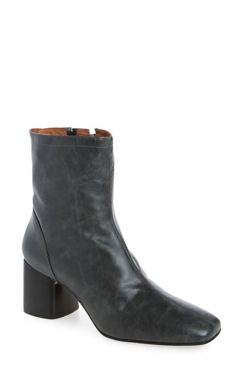 Darya Leather Ankle Bootie