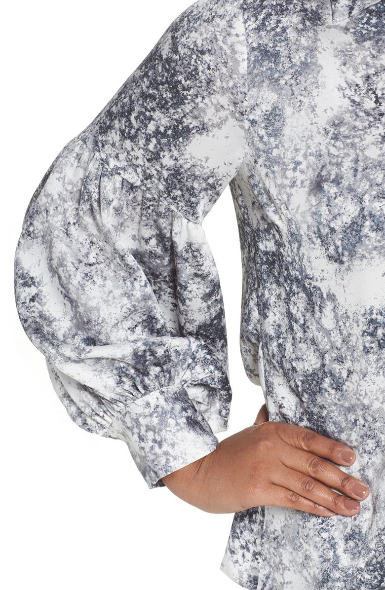 Vince Camuto Speckled Print Blouse, Alternate, color,