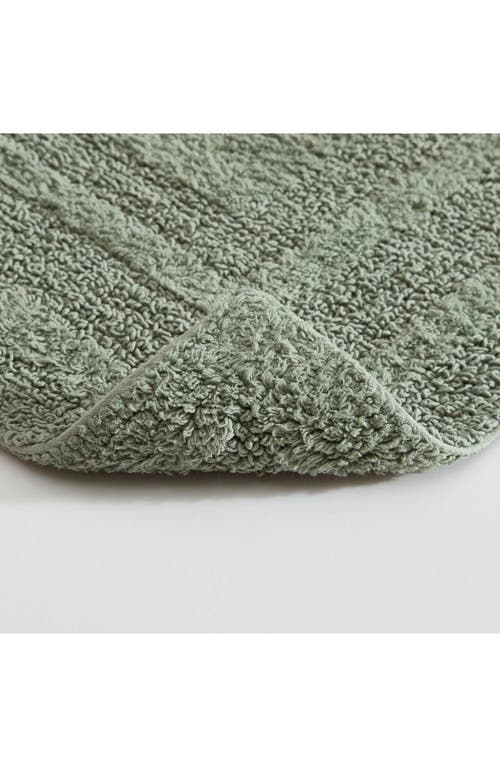 Eddie Bauer Logan Reversible Bath Mat Set In Green