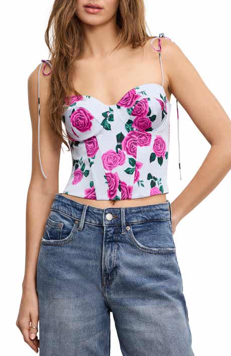 Good American Satin Corset Top
