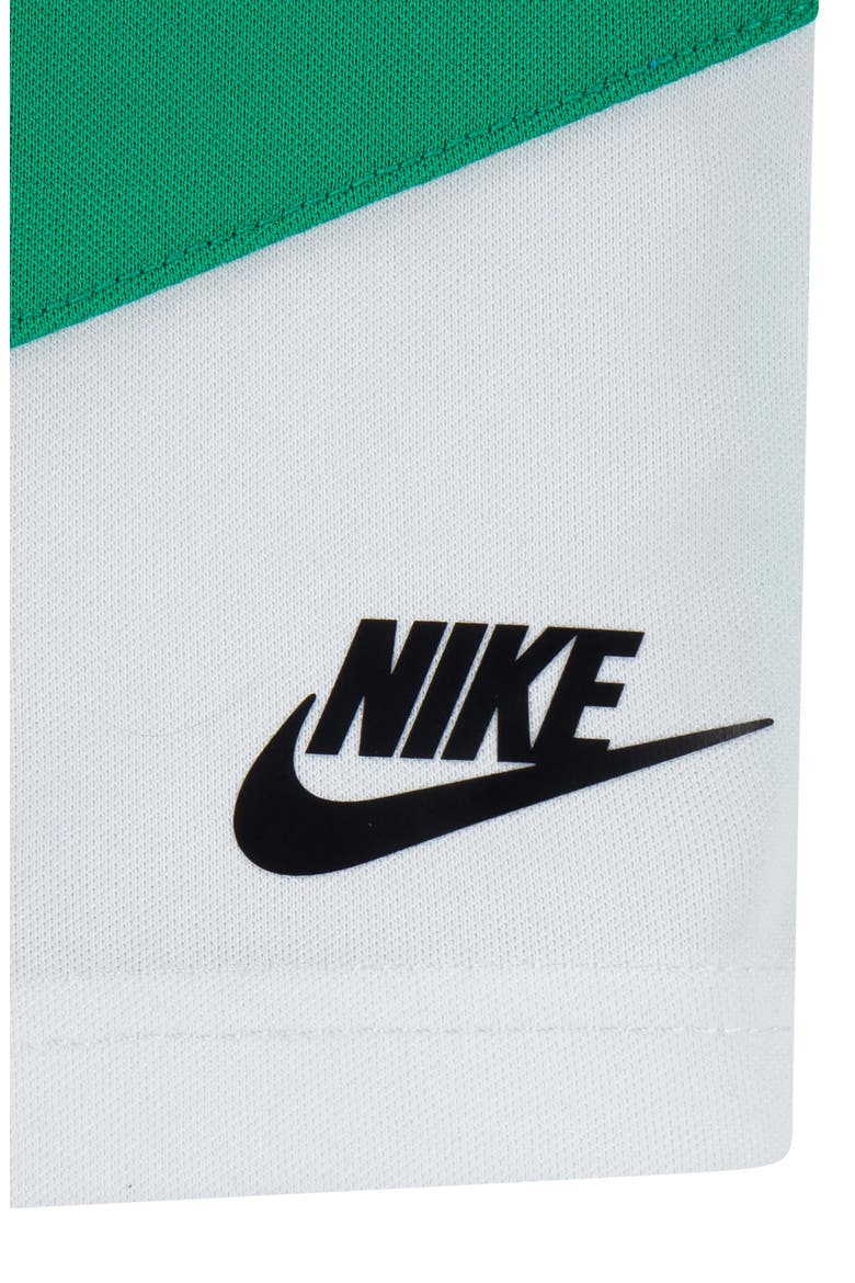 Kids' T-Shirt & Colorblock Shorts Set, Alternate, color, STADIUM GREEN
