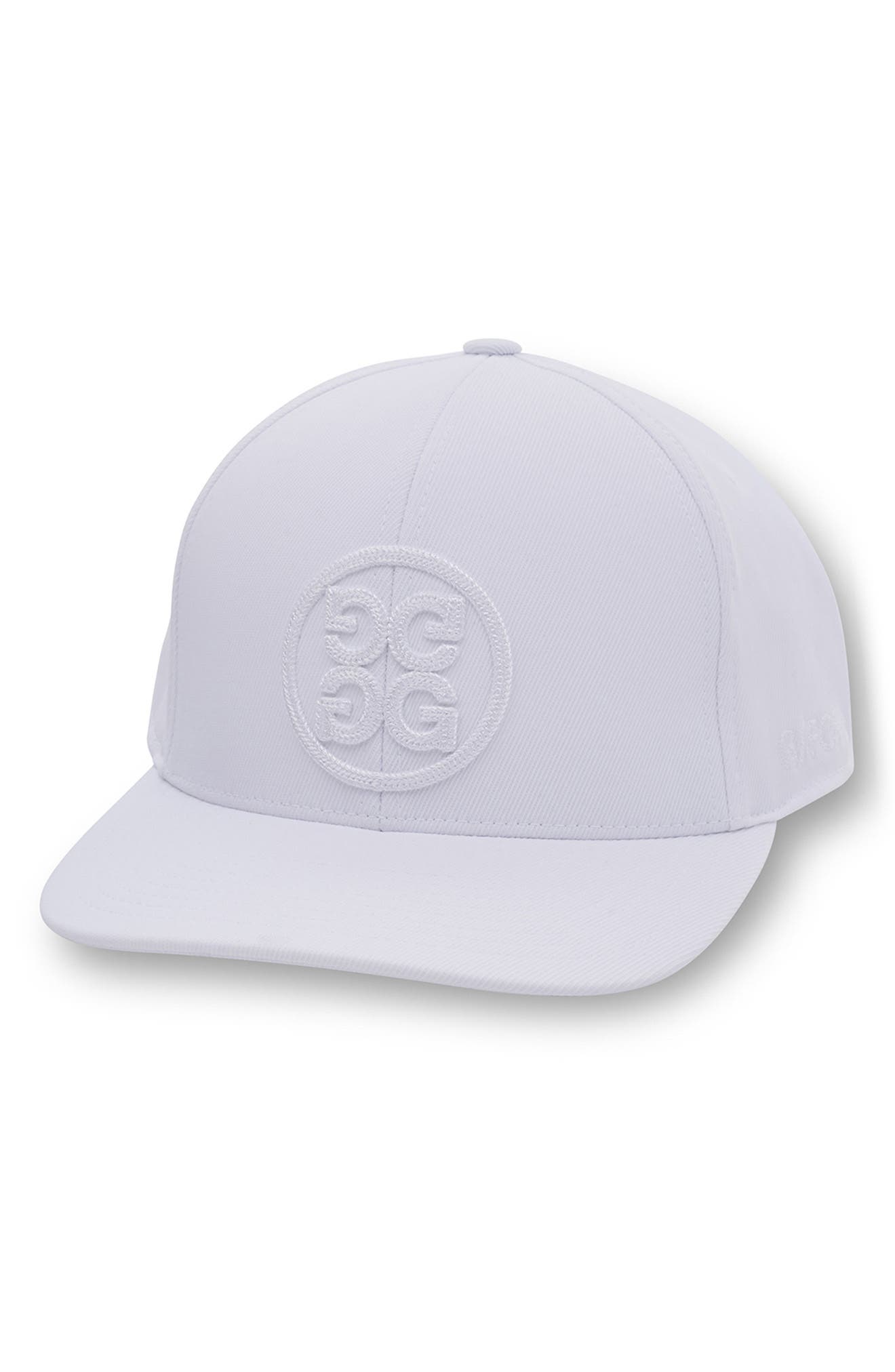 G/fore Circle Logo Snapback Baseball Cap In Snow