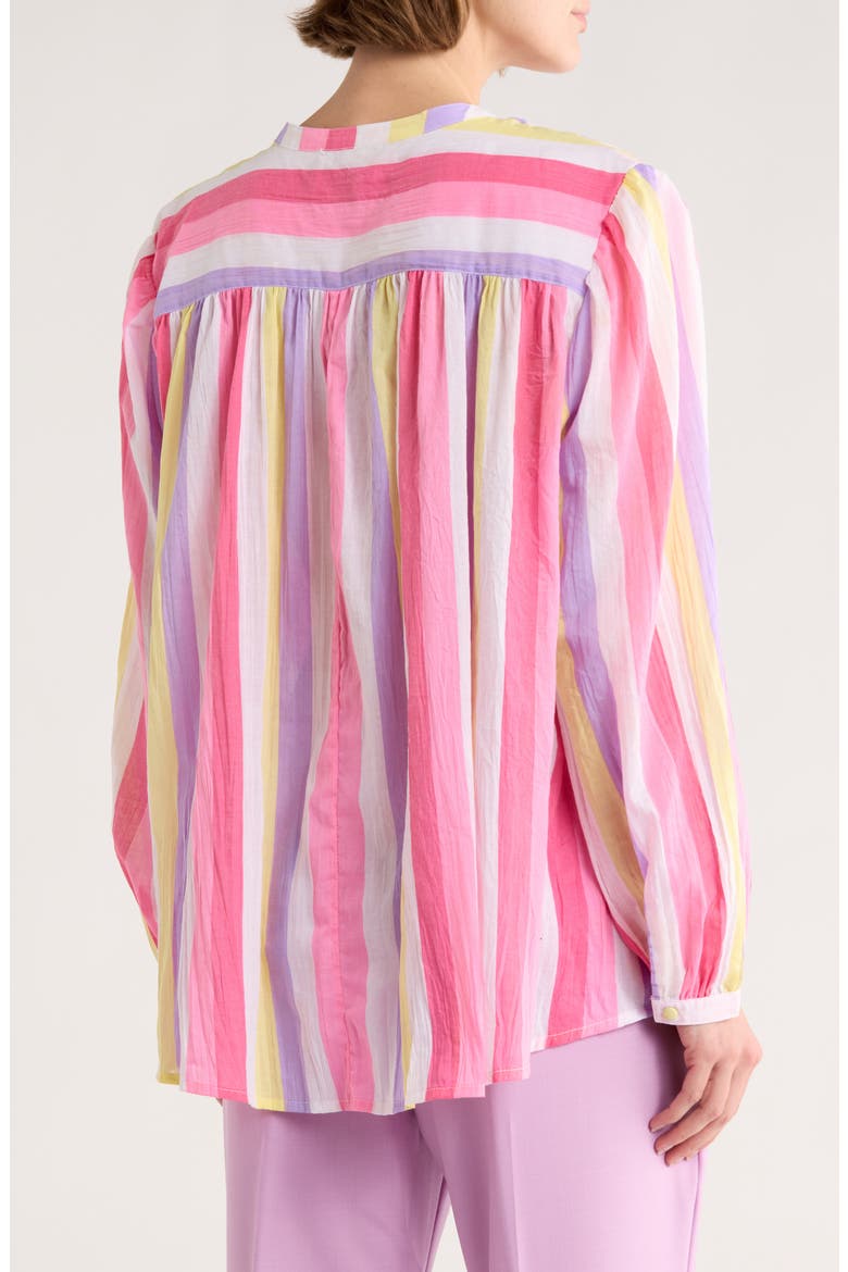 Chi Chi Stripe Button-Up Shirt, Alternate, color, ASSORTED