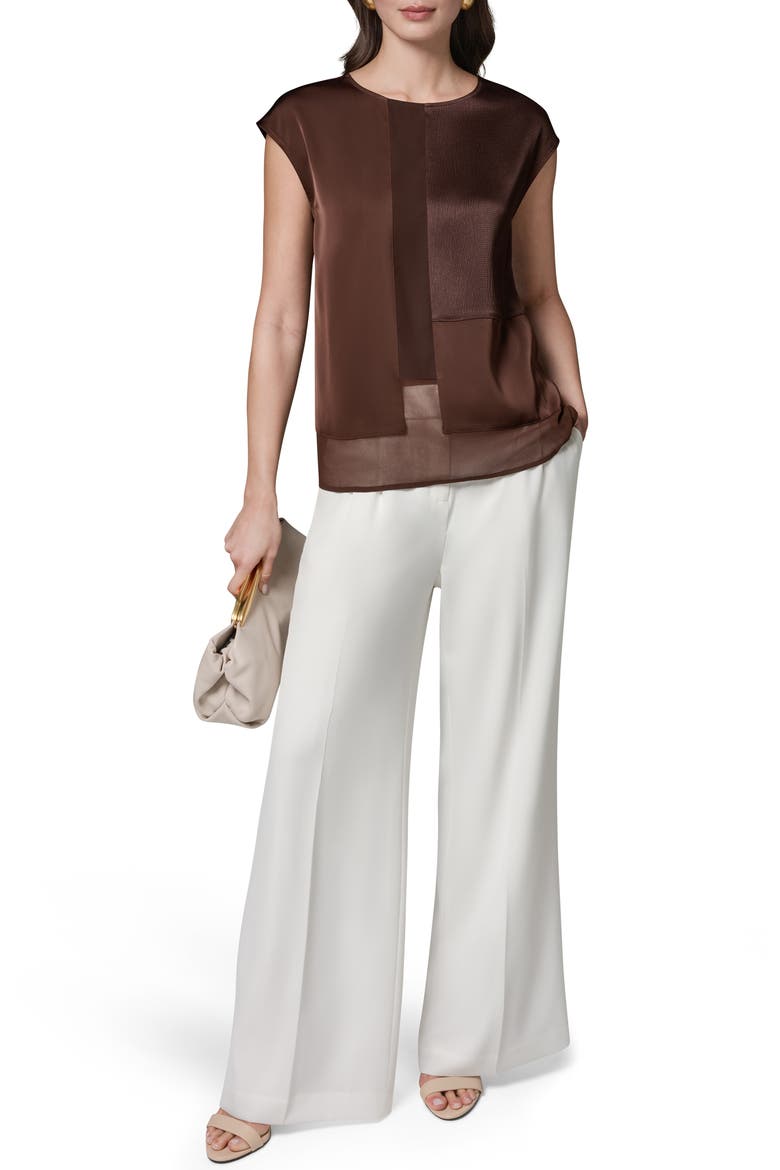 Mixed Media Top, Alternate, color, CANYON