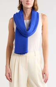Nordstrom Cashmere Rib Scarf