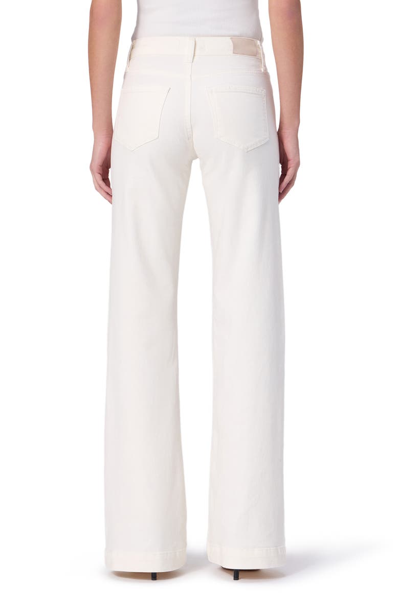 PAIGE Leenah Pocket Bit Straight Leg Jeans, Alternate, color, Tonal Ecru