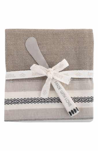 KARMA GIFTS Lisbon Tea Towel & Spreader Knife Set