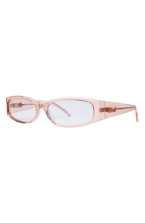 Dezi Desk Sidez 57mm Rectangular Blue Light Blocking Glasses In Multi