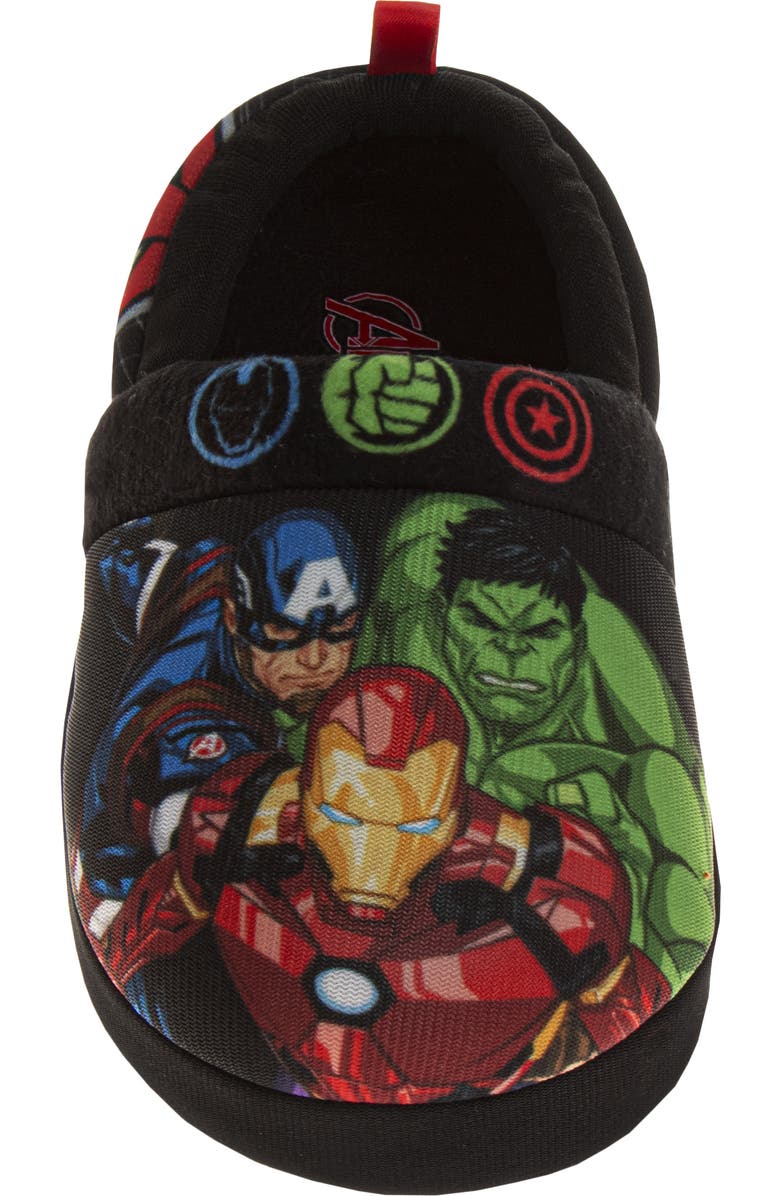 JOSMO Kids' Marvel Avengers Slipper, Alternate, color, Black