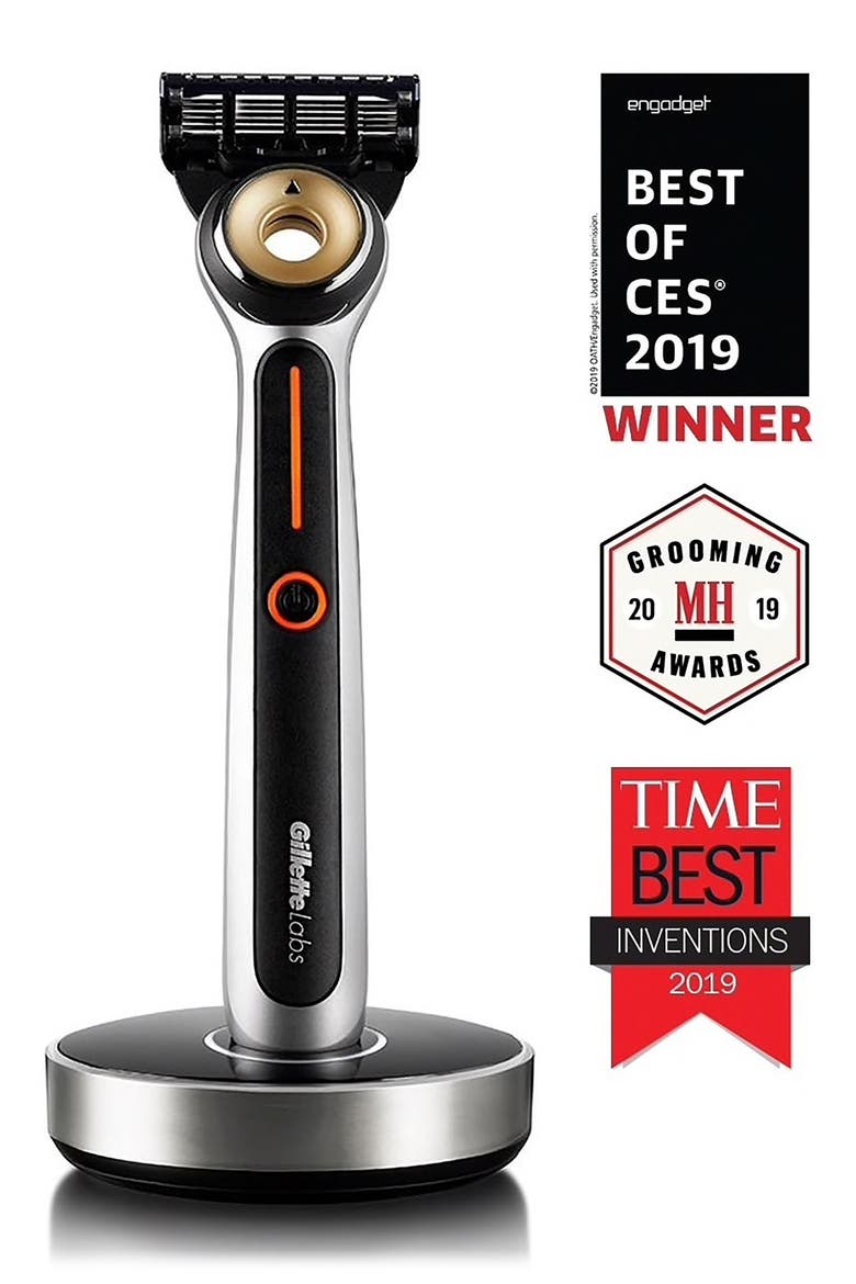 GilletteLabs® Heated Razor, Alternate, color, NO COLOR