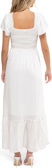 Short Sleeve Midi Dress