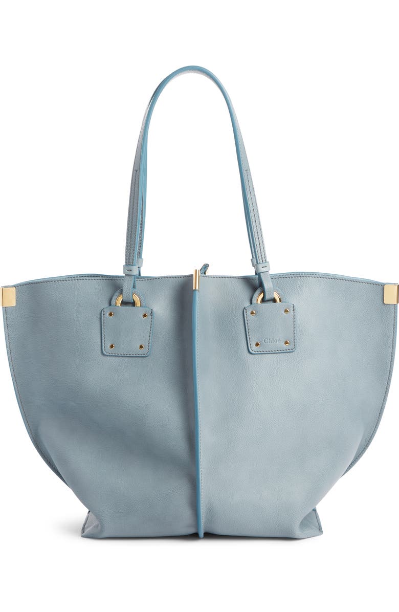 Chloé Vick Leather Tote, Alternate, color,