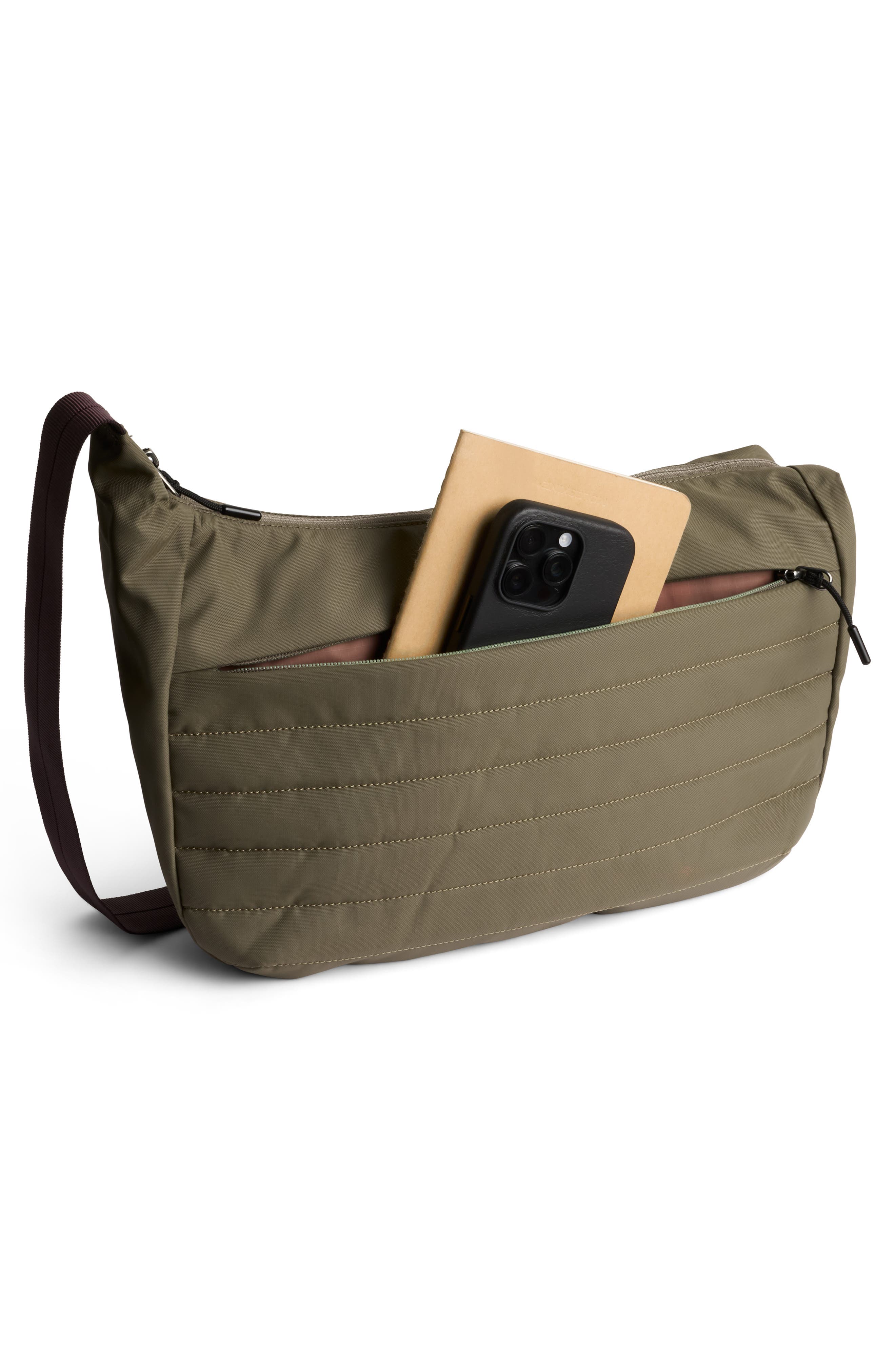 Laneway 7-Liter Crescent Bag, Alternate, color, SEA KELP