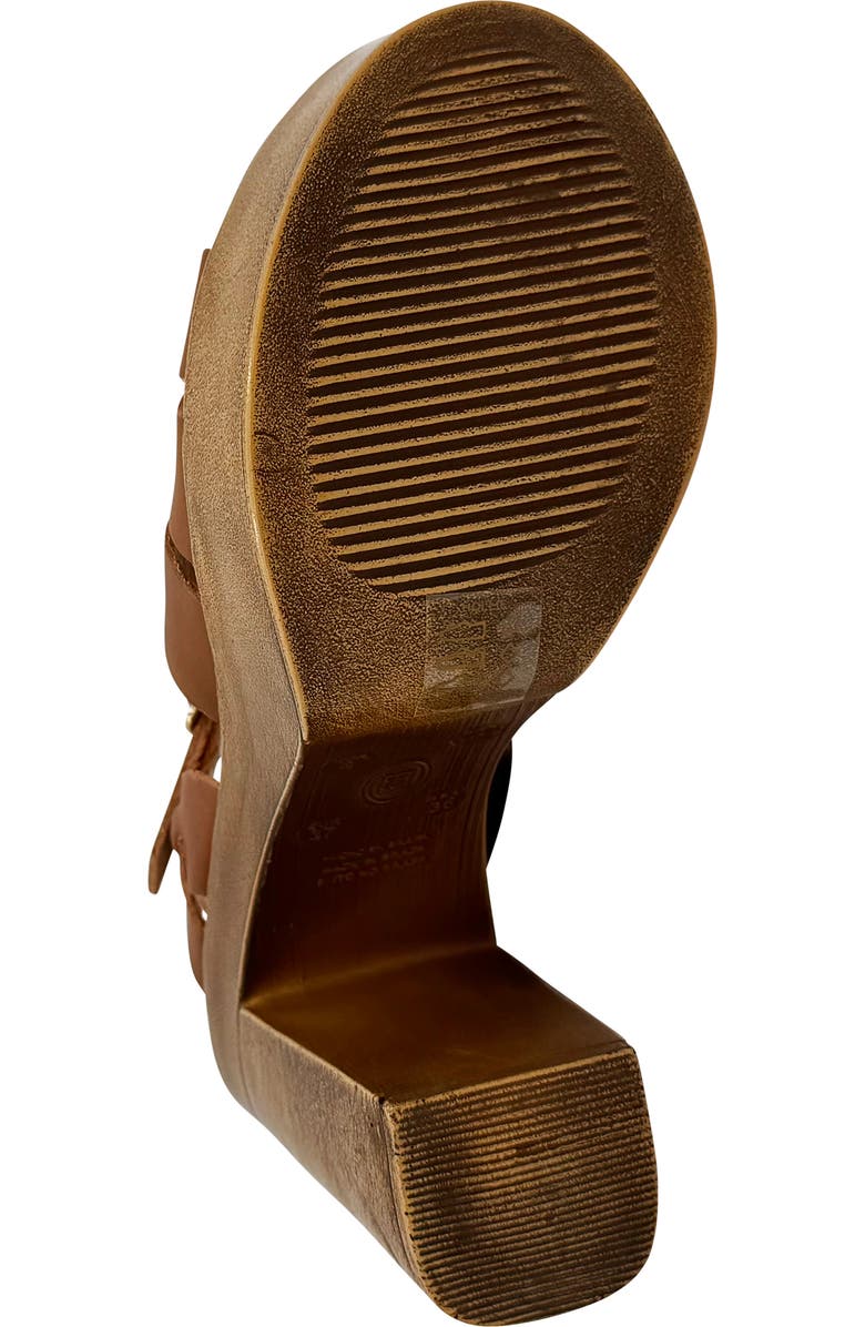 CHELSEA CREW Hollie Platform Sandal, Alternate, color, Tan Leather