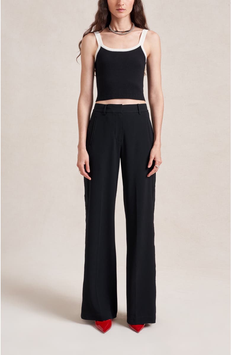 La Ligne Tommy Trouser, Main, color, Black