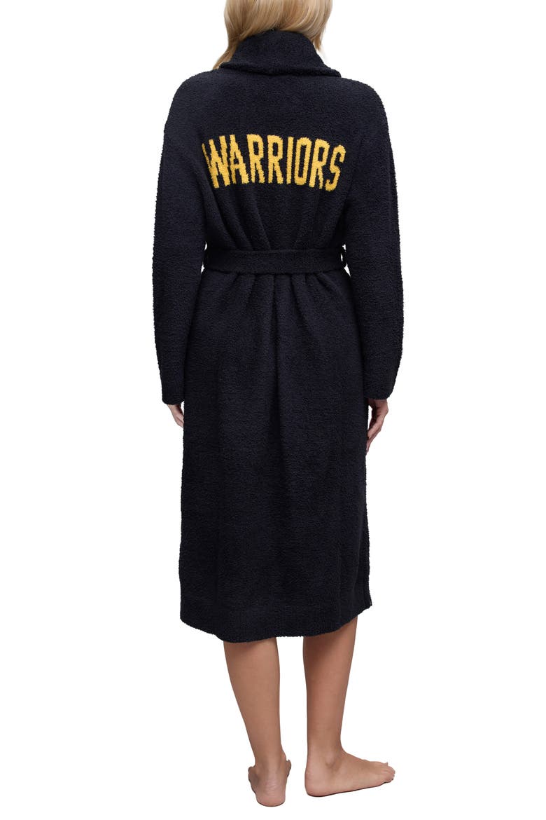 Golden State Warriors Unisex Robe, Alternate, color, BLACK MULTI