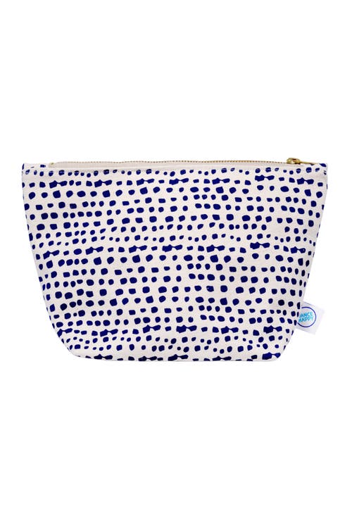 Dance Happy Incana Cosmetic Bag In Navy
