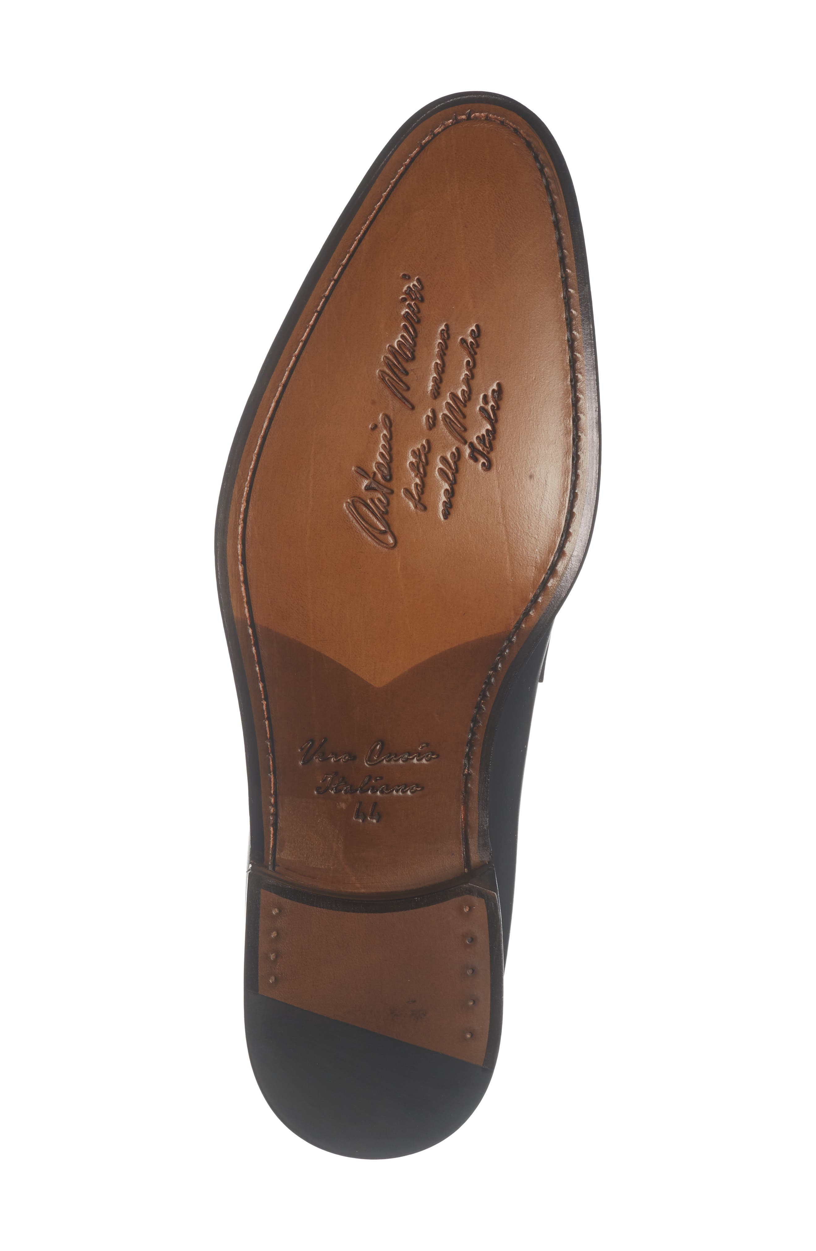 ANTONIO MAURIZI Penny Loafer, Alternate, color, Nero