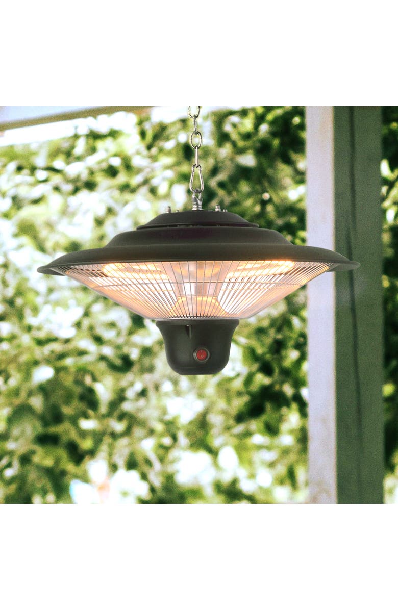 Optimus Garage-Outdoor Hanging Infrared Heater with Remote, Alternate, color,