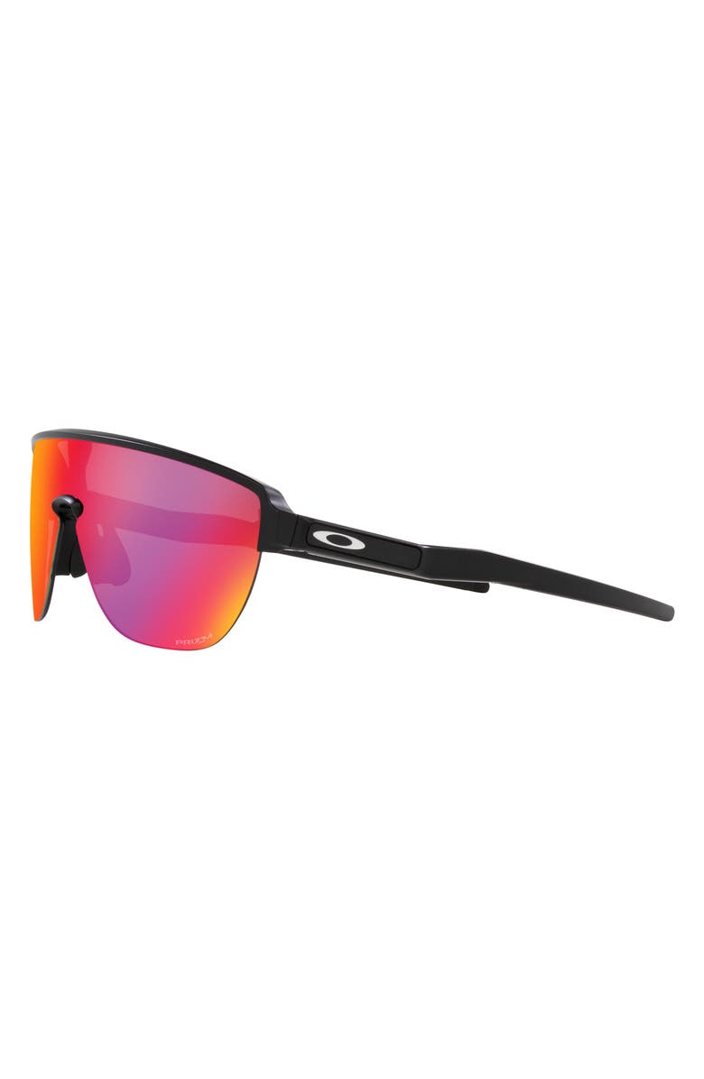 Oakley Corridor 42mm Semirimless Prizm<sup>™</sup> Shield Sunglasses, Alternate, color, Black Grey