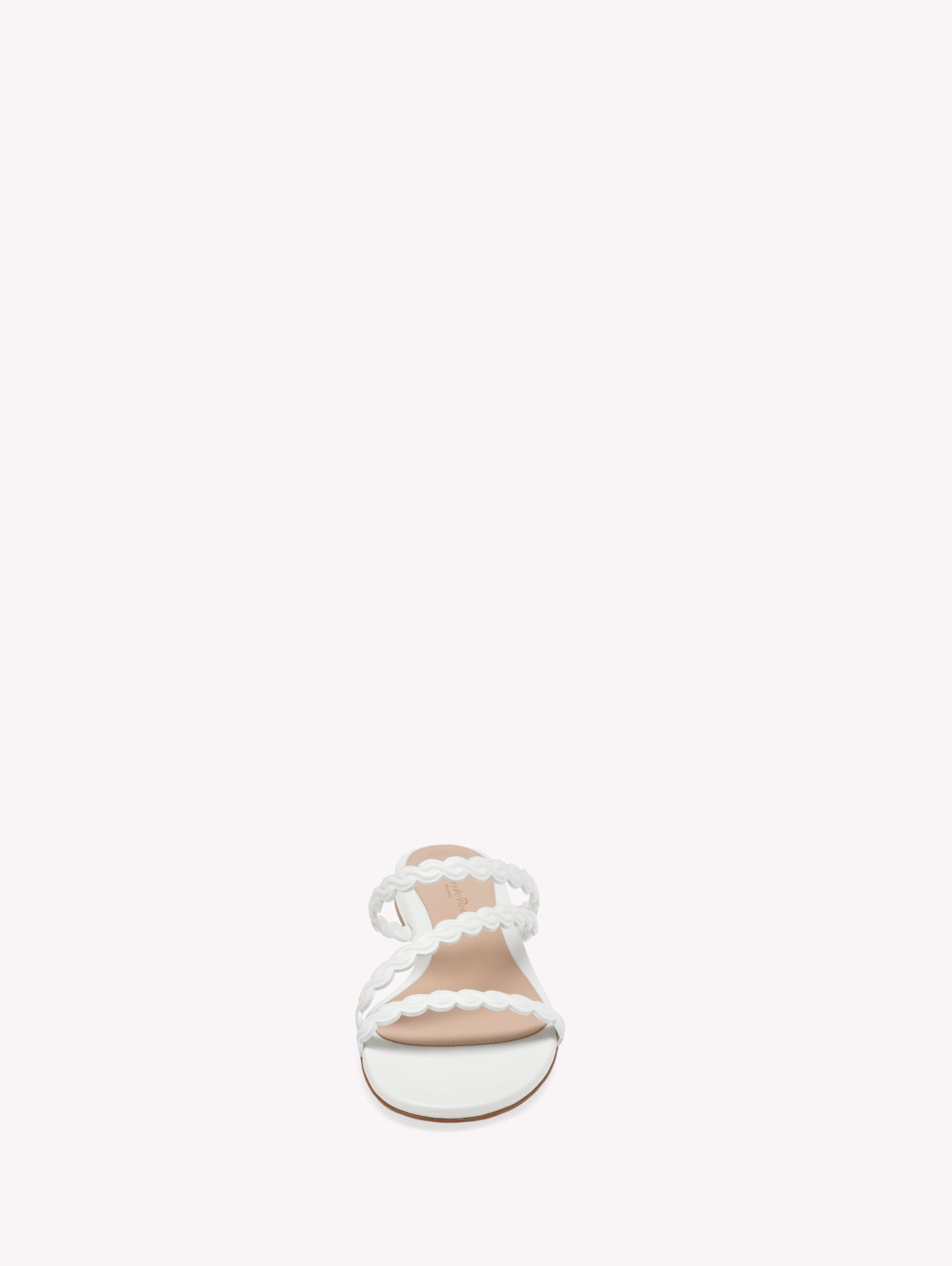 Gianvito Rossi Kai 05 Flat, Alternate, color, White Nappa