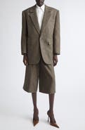 Saint Laurent Wool Herringbone Jacket