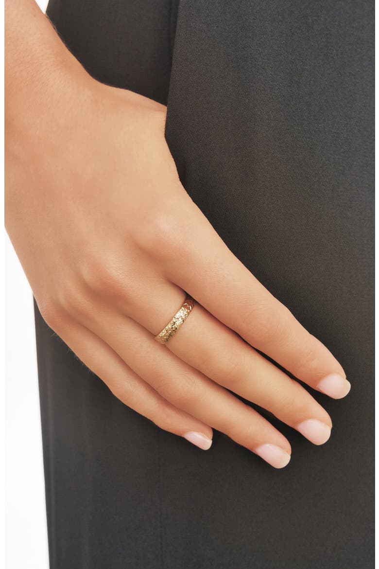 Essentials Ring   (Nordstrom Exclusive), Alternate, color, YELLOW GOLD