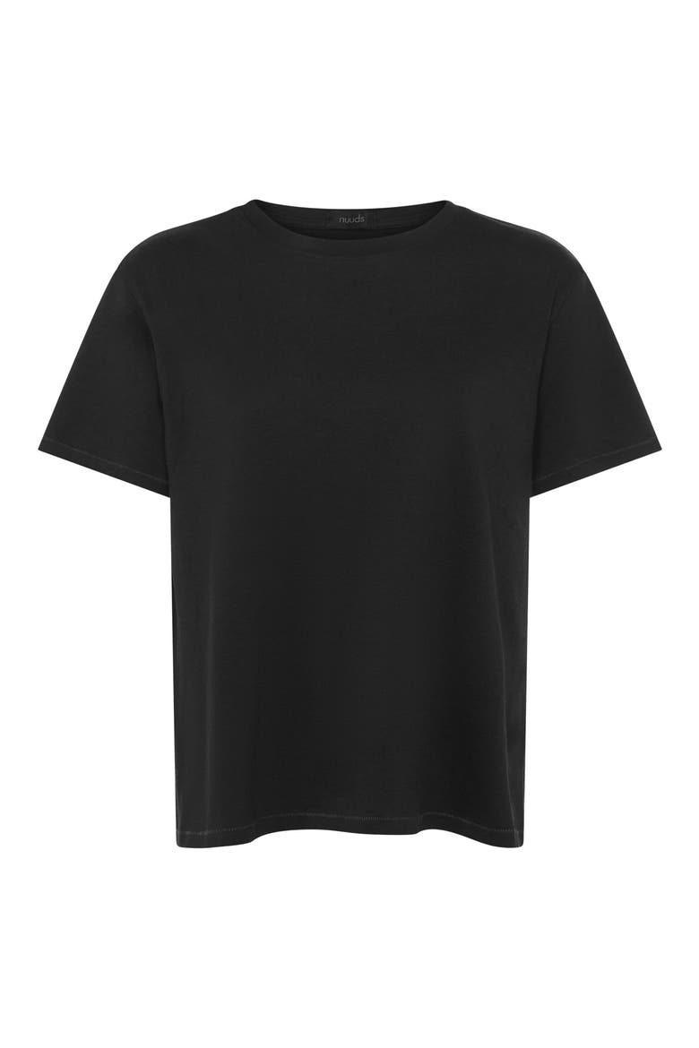Everyday Cotton T-Shirt, Alternate, color, BLACK