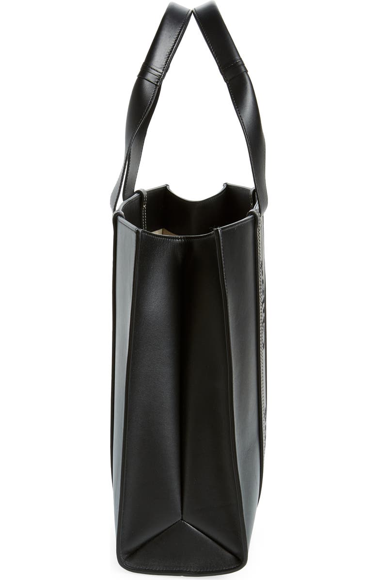 Chloé Large Woody Leather Tote, Alternate, color,