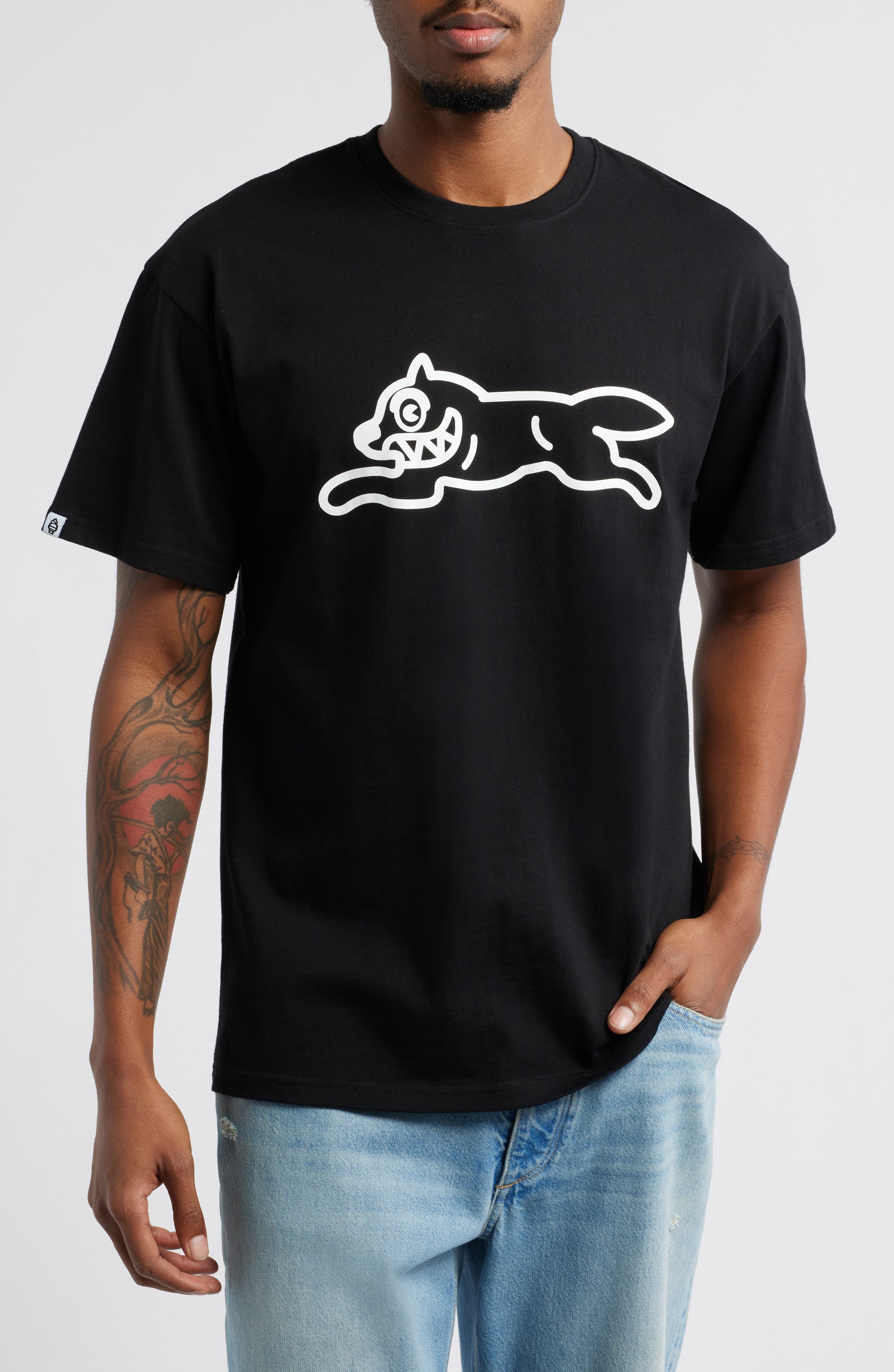 Running Dog Graphic T-Shirt