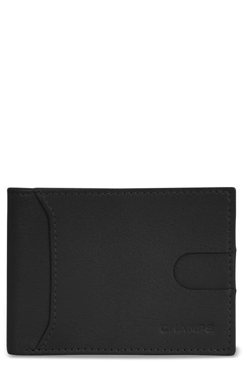 Onyx Leather RFID Bifold Wallet