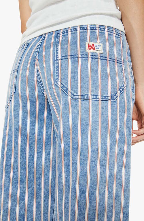 Mother High Waist Spinner Skimp Baggy Wide-leg Jeans