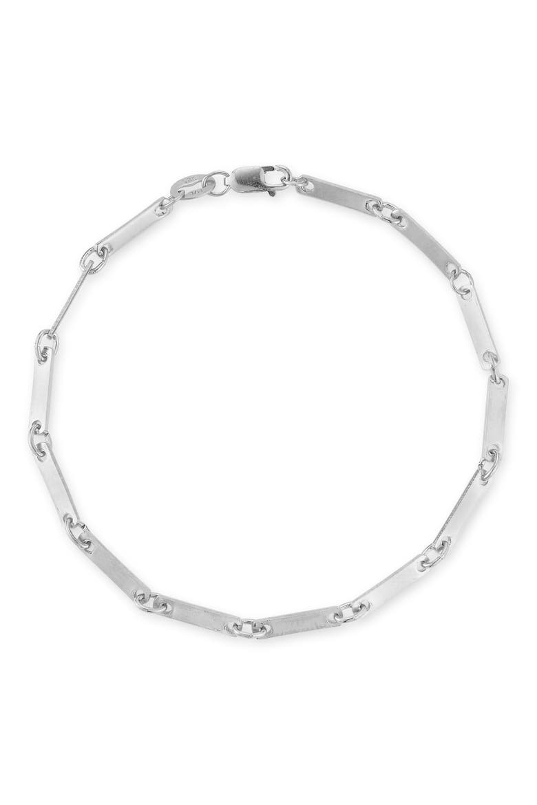 Bar Bracelet, Main, color, SILVER
