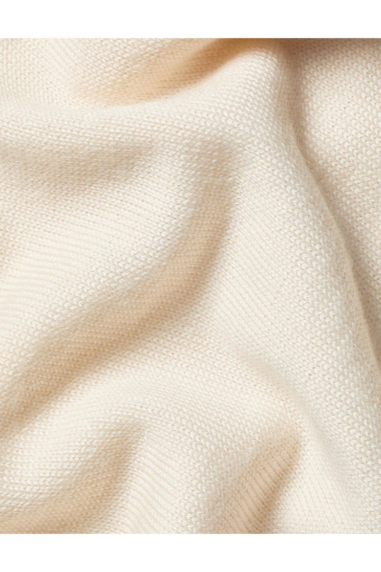 Merino Zip Vest, Alternate, color, Cream