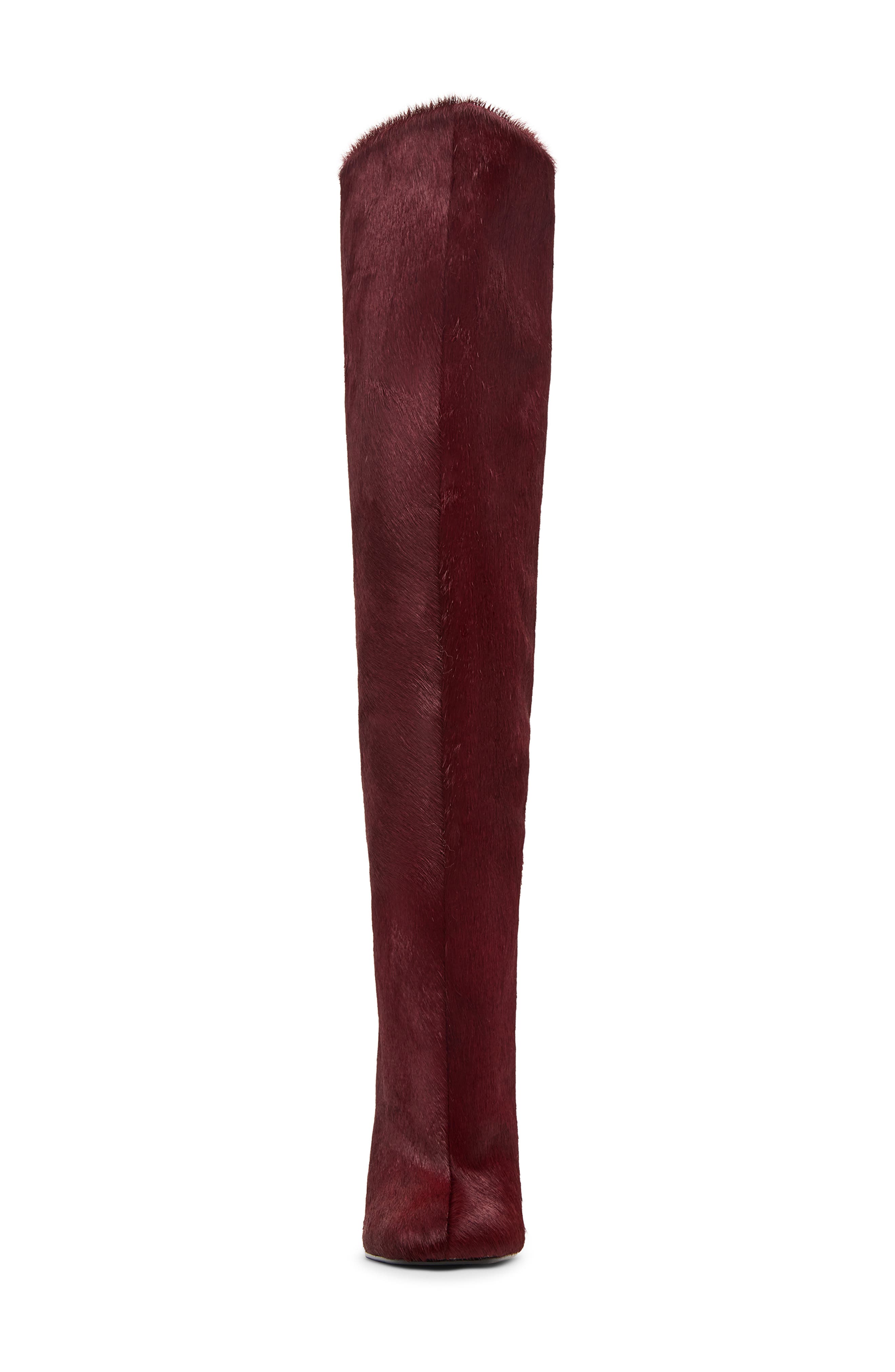 Steve Madden Alluring Over the Knee Boot, Alternate, color, Red