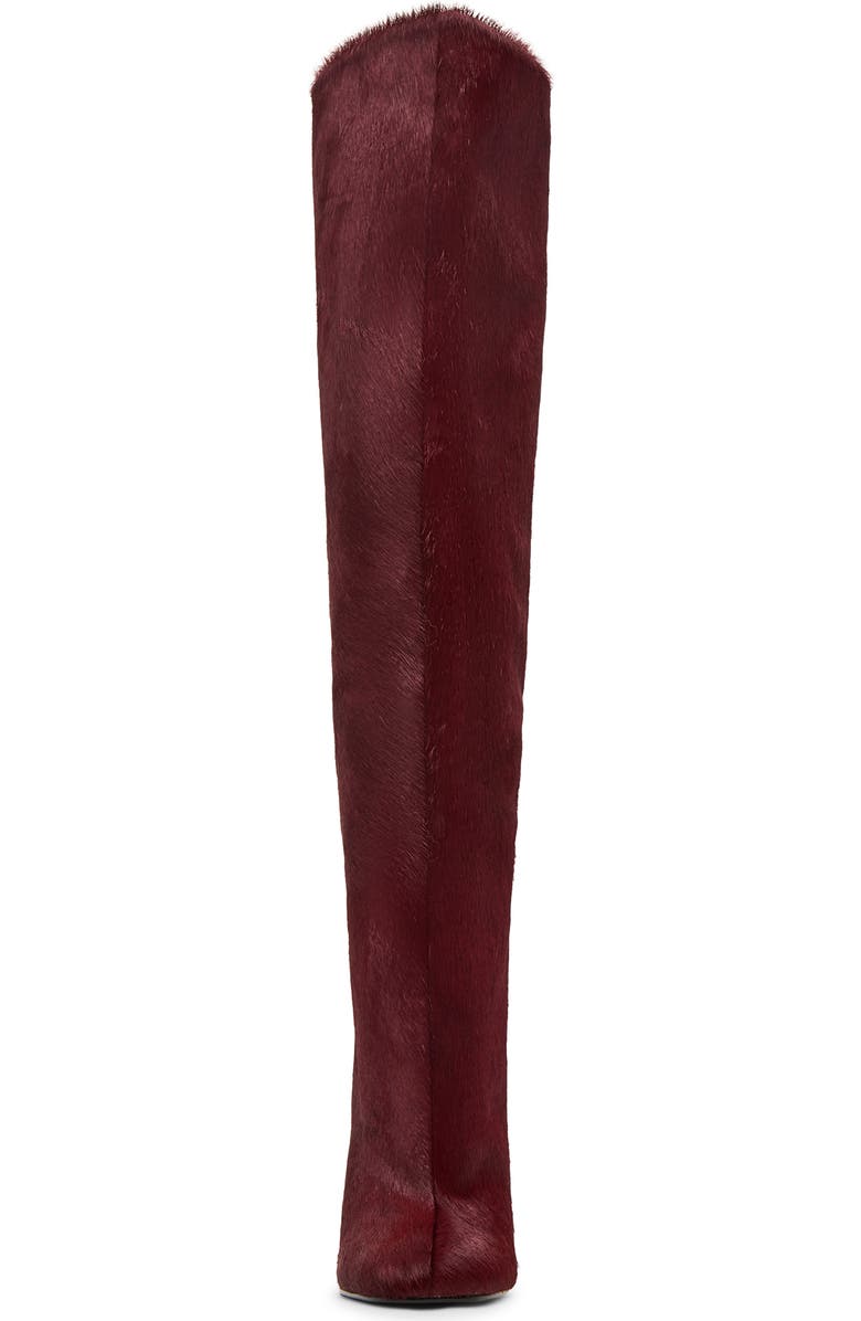 Steve Madden Alluring Over the Knee Boot, Alternate, color, Red