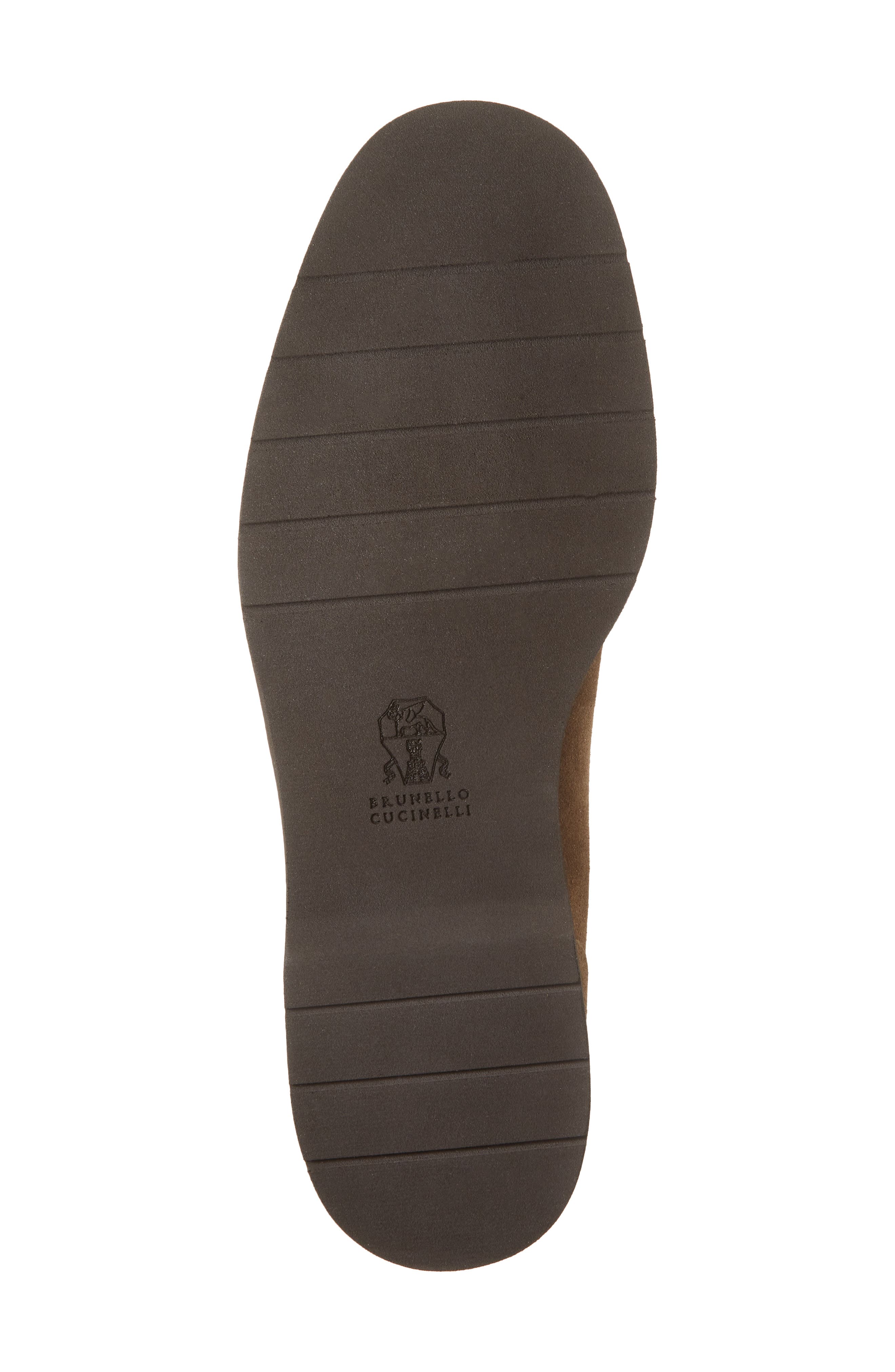 Brunello Cucinelli Monili Trim Genuine Shearling Lined Loafer, Alternate, color, C7495 Sesamo