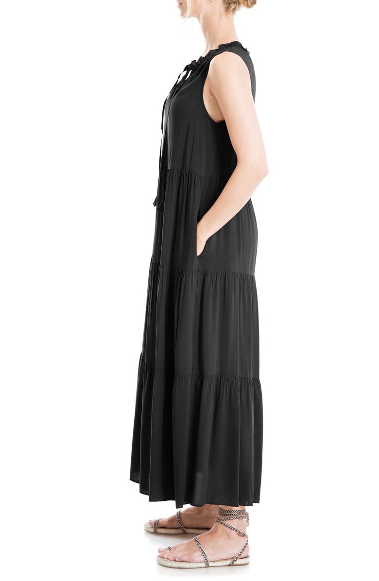 MAX STUDIO Tiered Maxi Dress, Alternate, color,