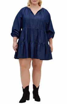 Mina Denim Minidress
